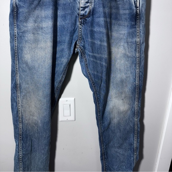 Selected Homme Men's Blue Tapered Jeans Size 38 Button Fly - Picture 2 of 14